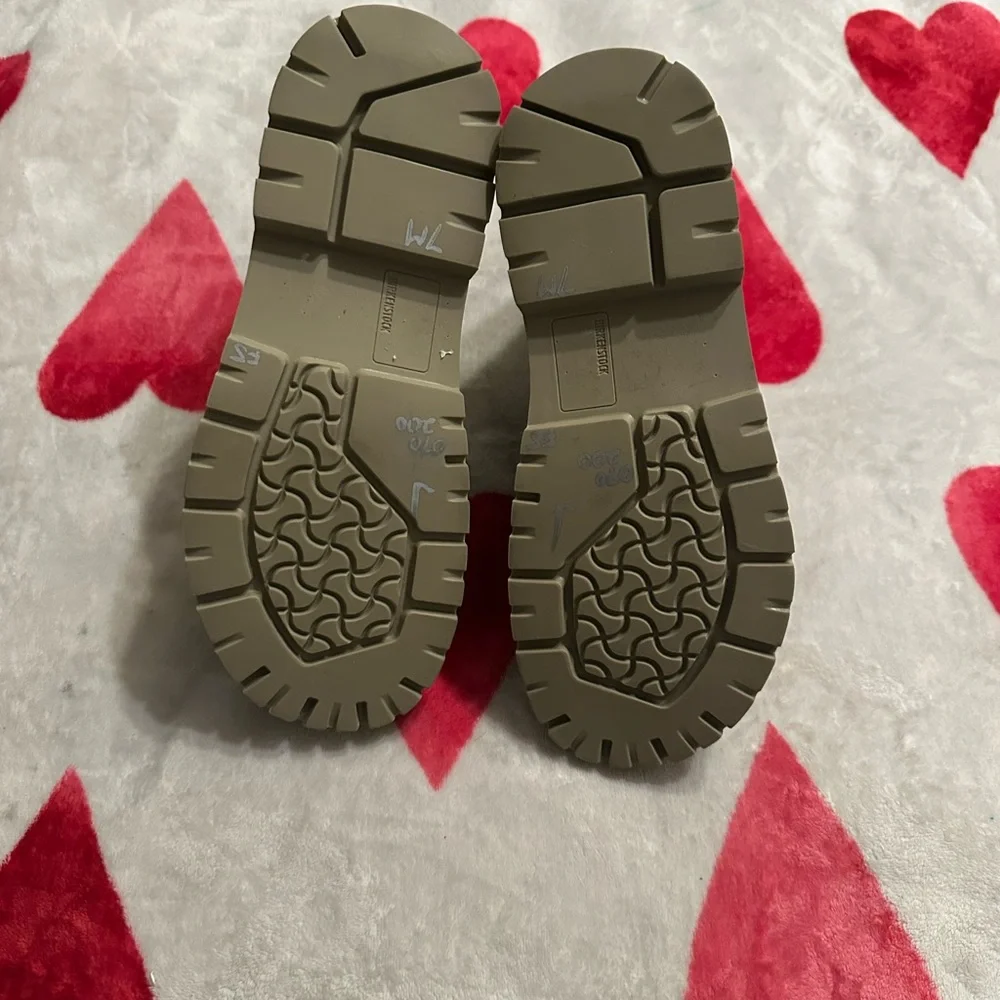 NEW BIRKENSTOCK HIGHWOOD SLIP ON SUEDE ANKLE BOOTS IN TAUPE